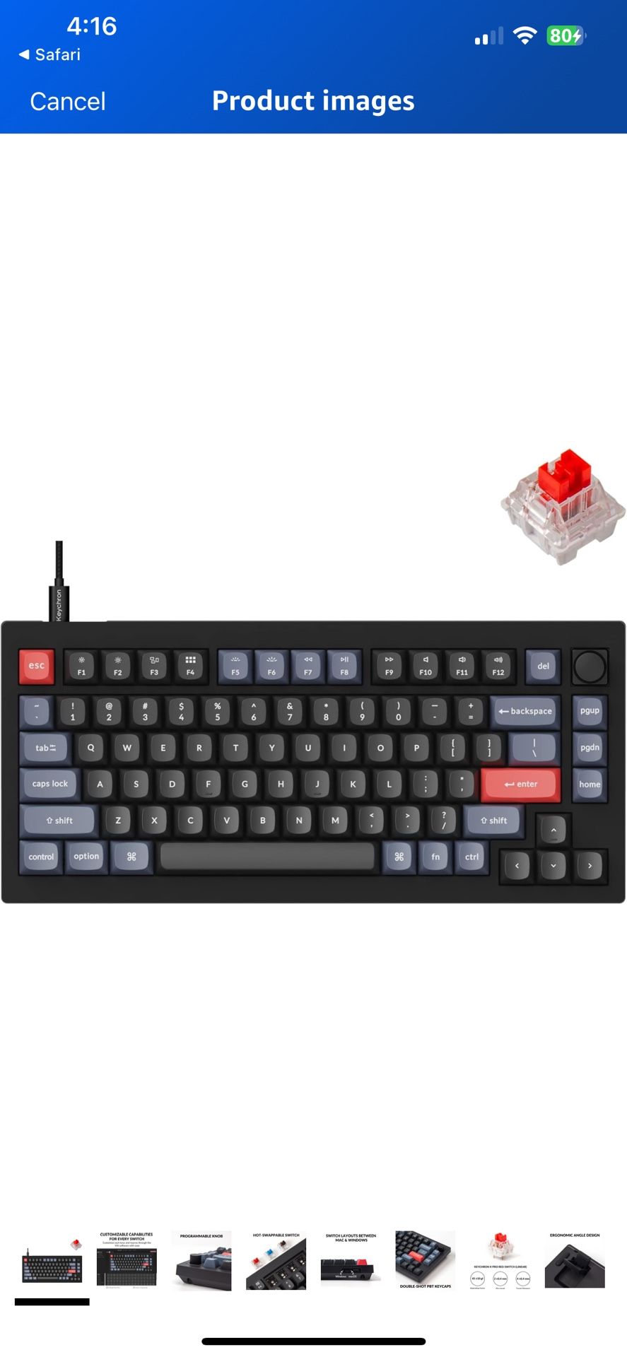 Keychron V1 Mechanical Keyboard