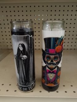 Day of the dead candle s