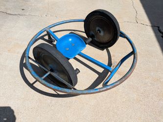 Vintage Swing Cart Hand-Crank Tricycle