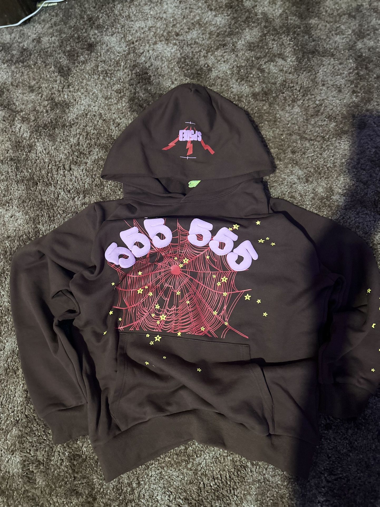 Sp5der Angel Number Hoodie