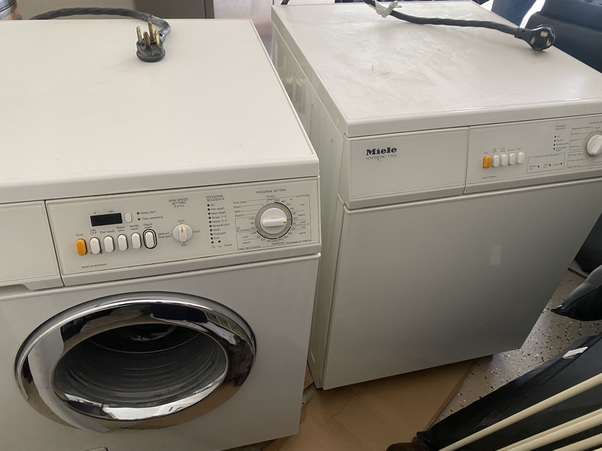 Washer And Dryer