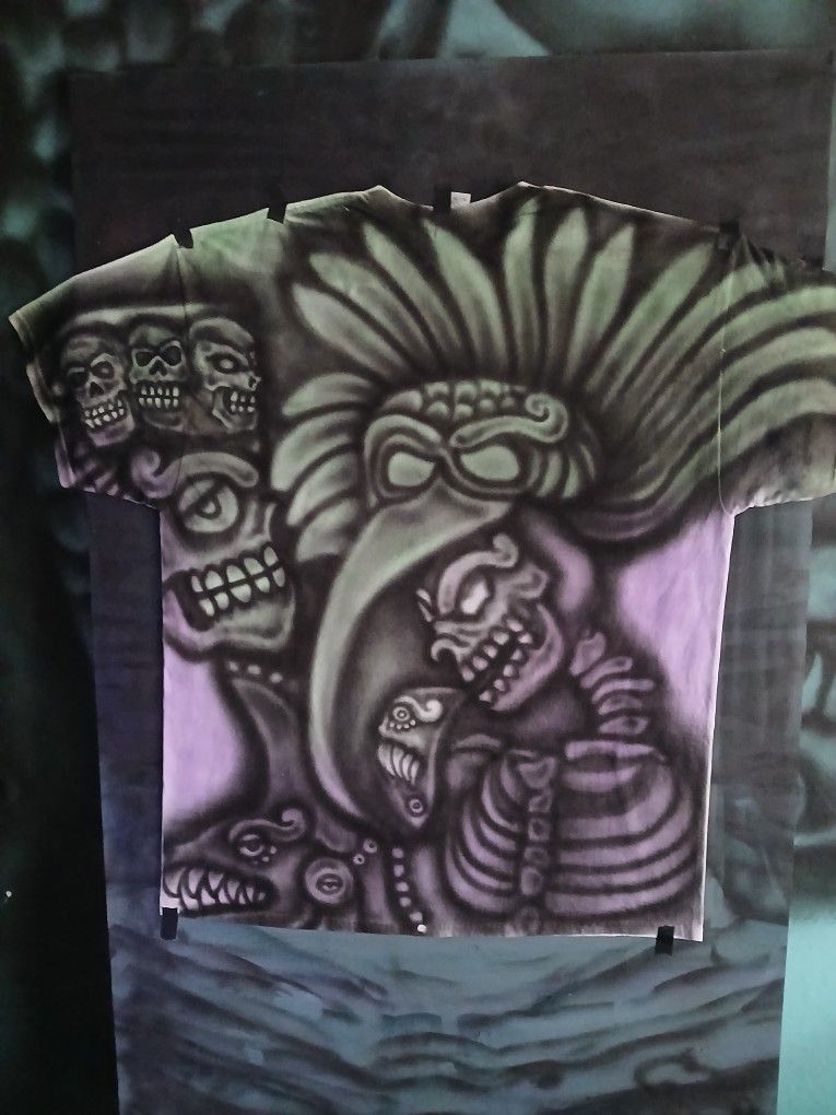 Aztec Airbrushed Shirt Xl