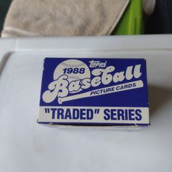 Baseball 1988 Topps Traded Complete Set.  Cash Porch Pickup Redmond 