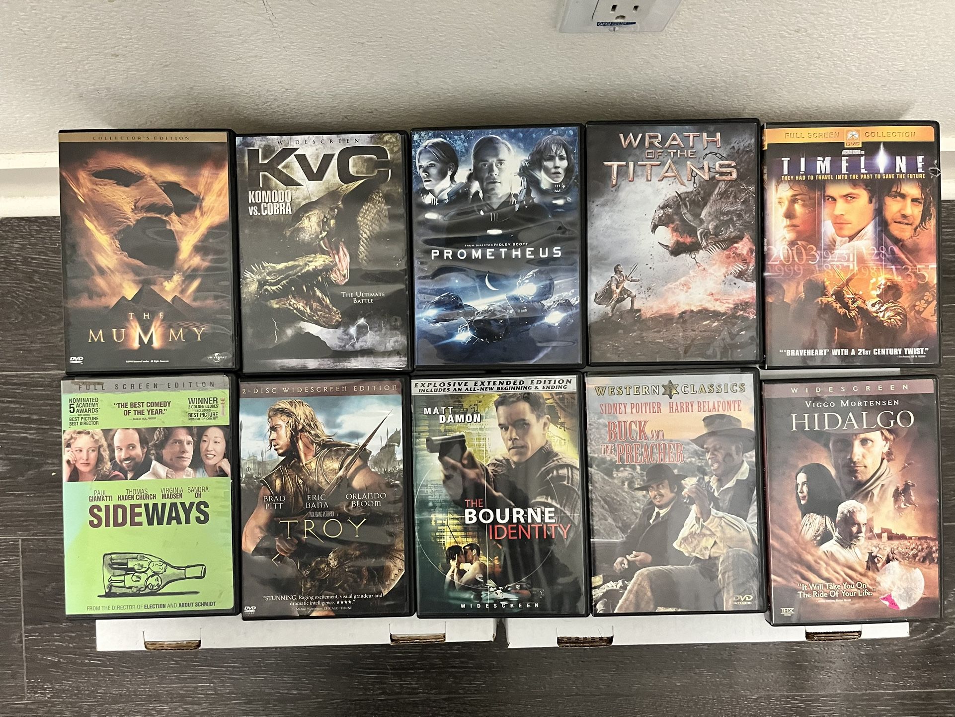 34 - DVD' S - $ 4 - Each