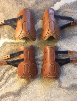 Beval Open Front Horse Boots— Size 3