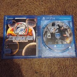 Ps4 Earth Defense Force 