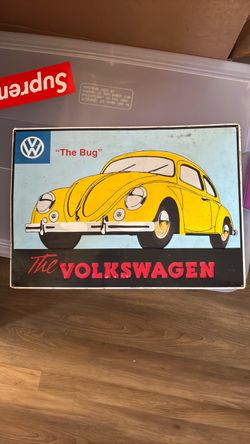 Volkswagen The Bug Vintage Metal Sign