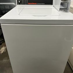 SpeedQueen Commercial Top Load Washer Coin Operated Washing Machine 