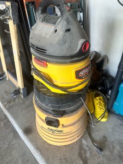 Wet/dry vacs