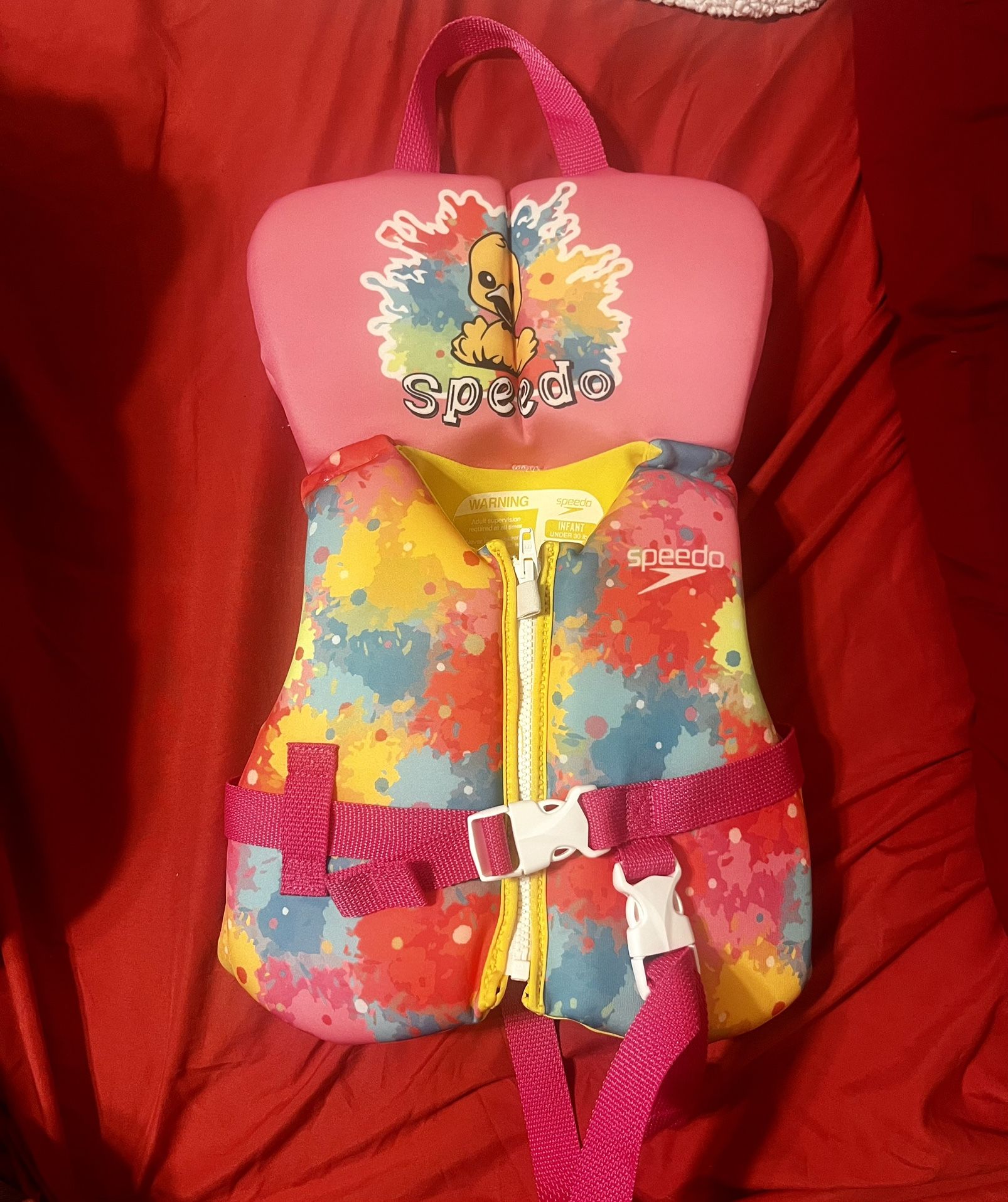 Speedo Infant Life Vest – US Coast Guard Approved (Like New!)