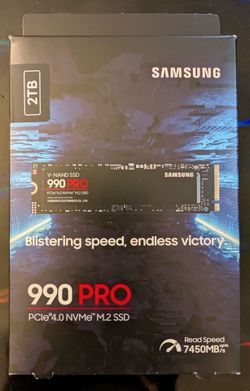 Samsung 990 Pro SSD 2TB PCIe NVMe Gen 4