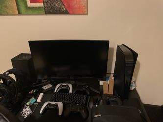 Ps5/xbox series x/monitor combo