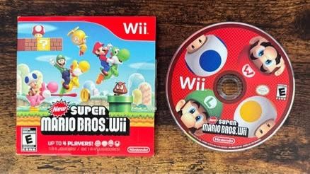 Nintendo Wii Super Mario Bros Game just $20 xox