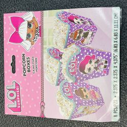 32 LOL Girls Party Popcorn Boxes /containers Party Supply For Birthday Party 