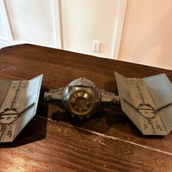 Vintage 1995 Star Wars TIE Fighter Blue Original 
