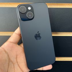 Unlocked Black iPhone 15