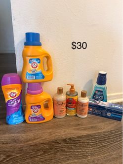 Laundry, Hair & Personal Care Bundle - Arm & Hammer, SheaMoisture & More ($30)