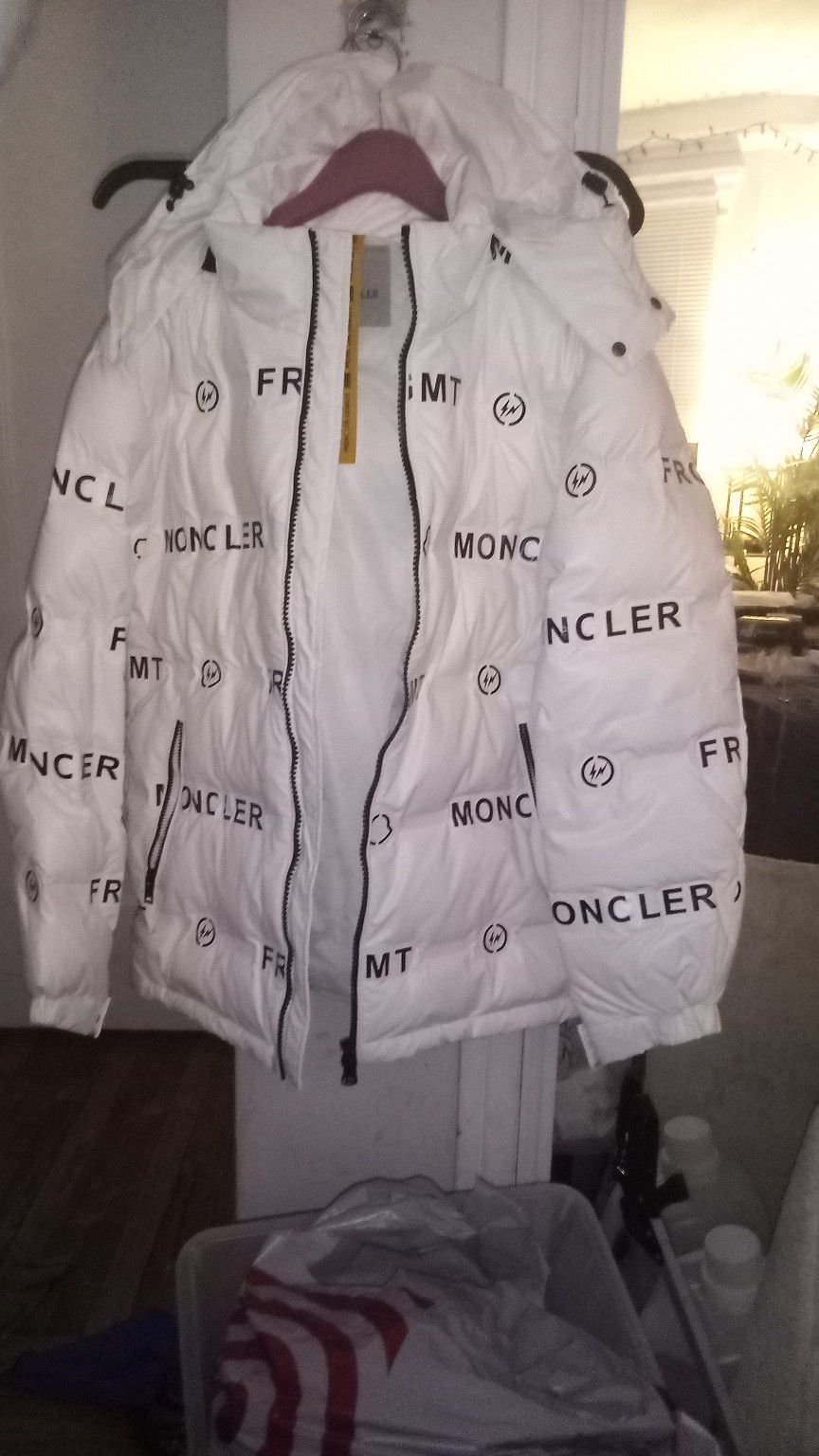 Mens Moncler "Genius" And Fragmented Colab Edition Puffer Jacket 