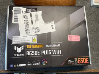ASUS B650E Plus WiFi Motherboard (black, ATX)
