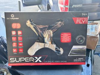 Sky Drones Super-X 2.4GHz RC Video Drone