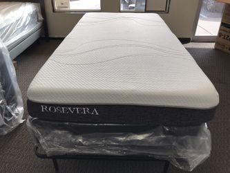8” twin memory foam mattress