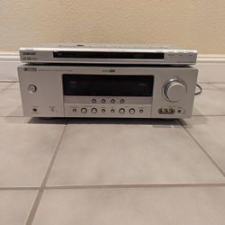 Yamaha AV Receiver HTR 6130 And Sony CD/DVD Player