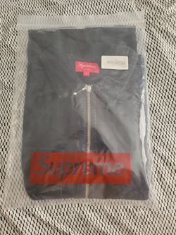 Supreme Velvet Zip Up Shirt