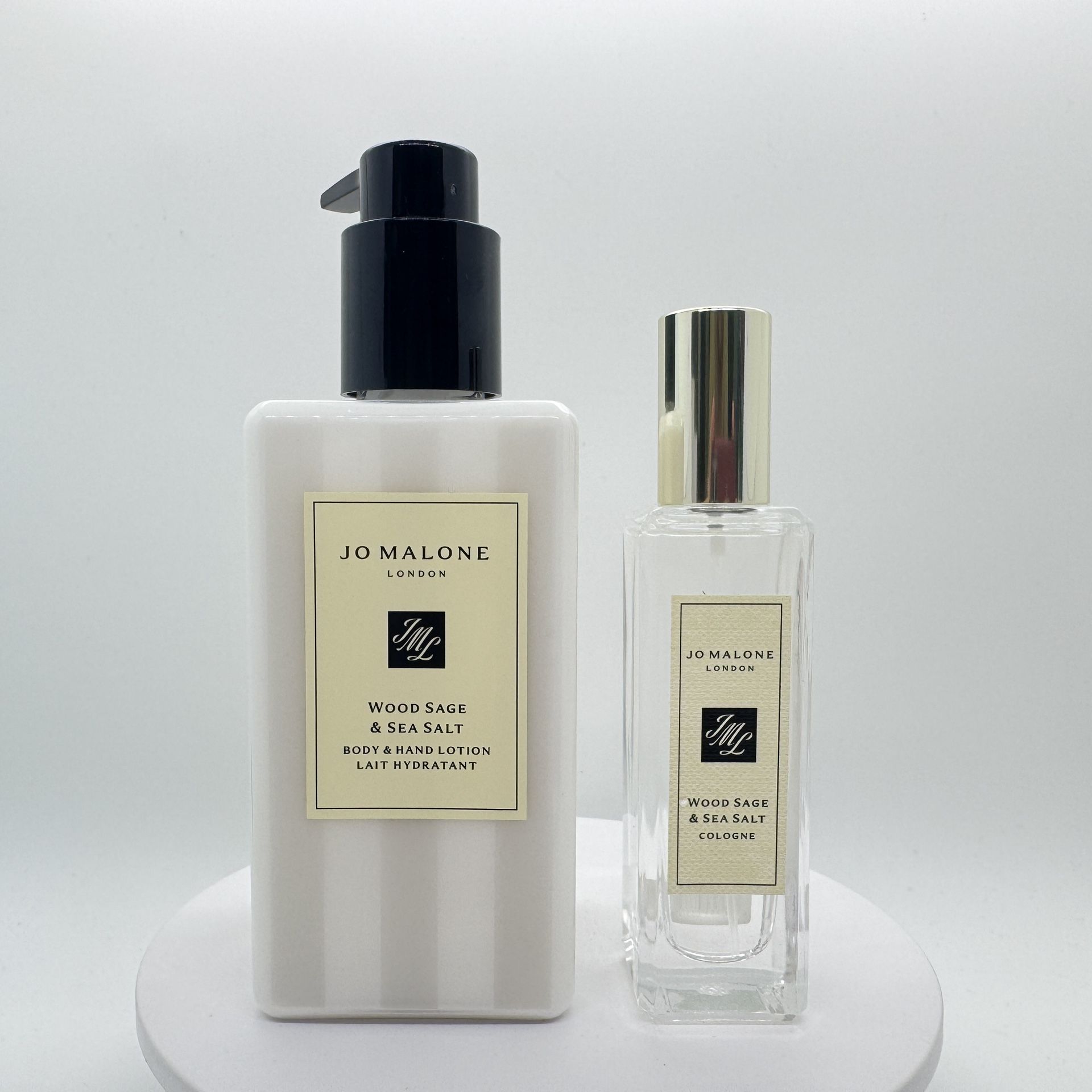 ❗55% OFF❗JO MALONE WOOD SAGE SEA SALT BODY LOTION COLOGNE SET（
