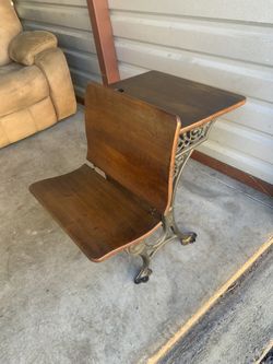 Antique School Desk