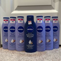 Nivea lotion 8.4 oz: $3 each