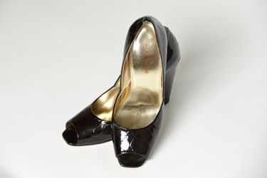 Enzo Angiolini. Black patent leather. 5 1/2M