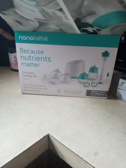 Nano Bebé Complet Feeding Set.