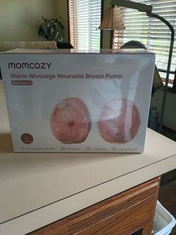 Momcozie massaging heat breast pump