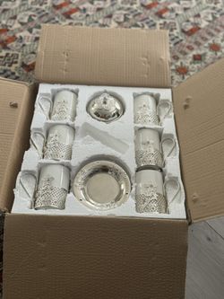 Turkish Tea & Coffee Sit Of 6