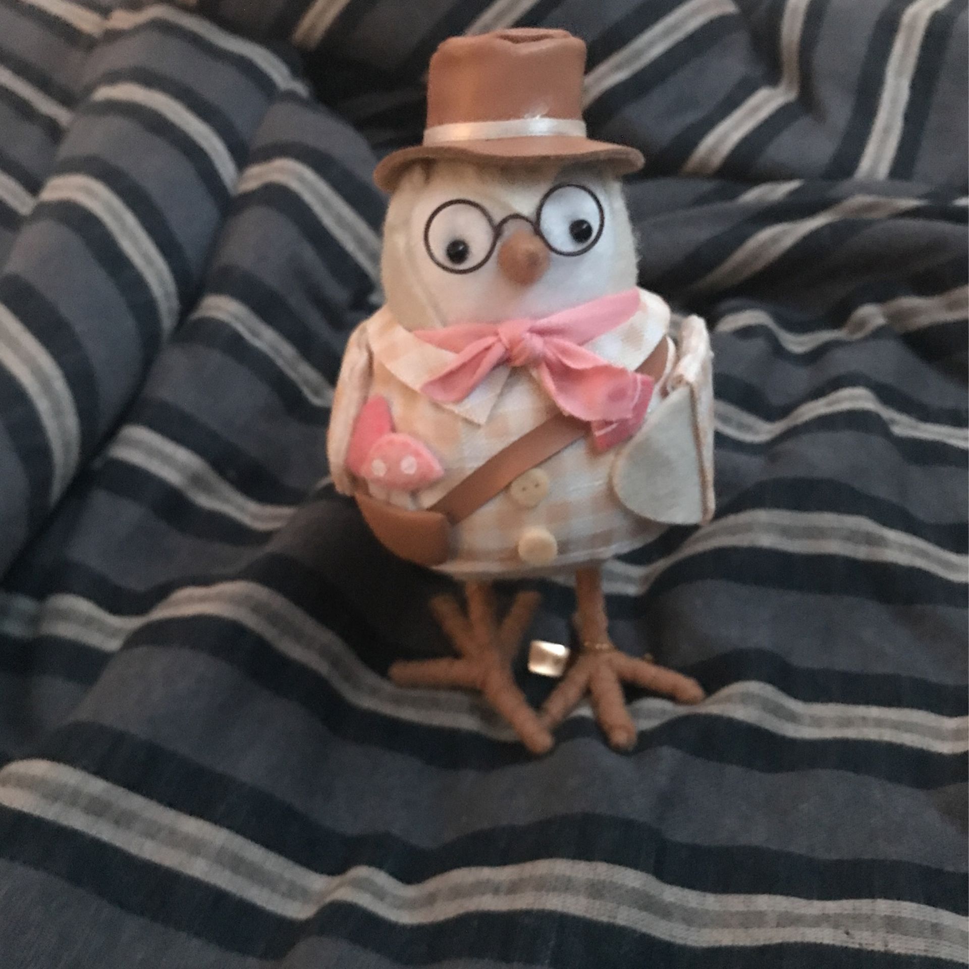 Stuffed Monkey. And A Bird