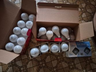 Incandescent Light Bulbs. New and Used but all working condition.