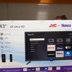 JVC 43" FHD Smart Roku TV (LT43EC3326)