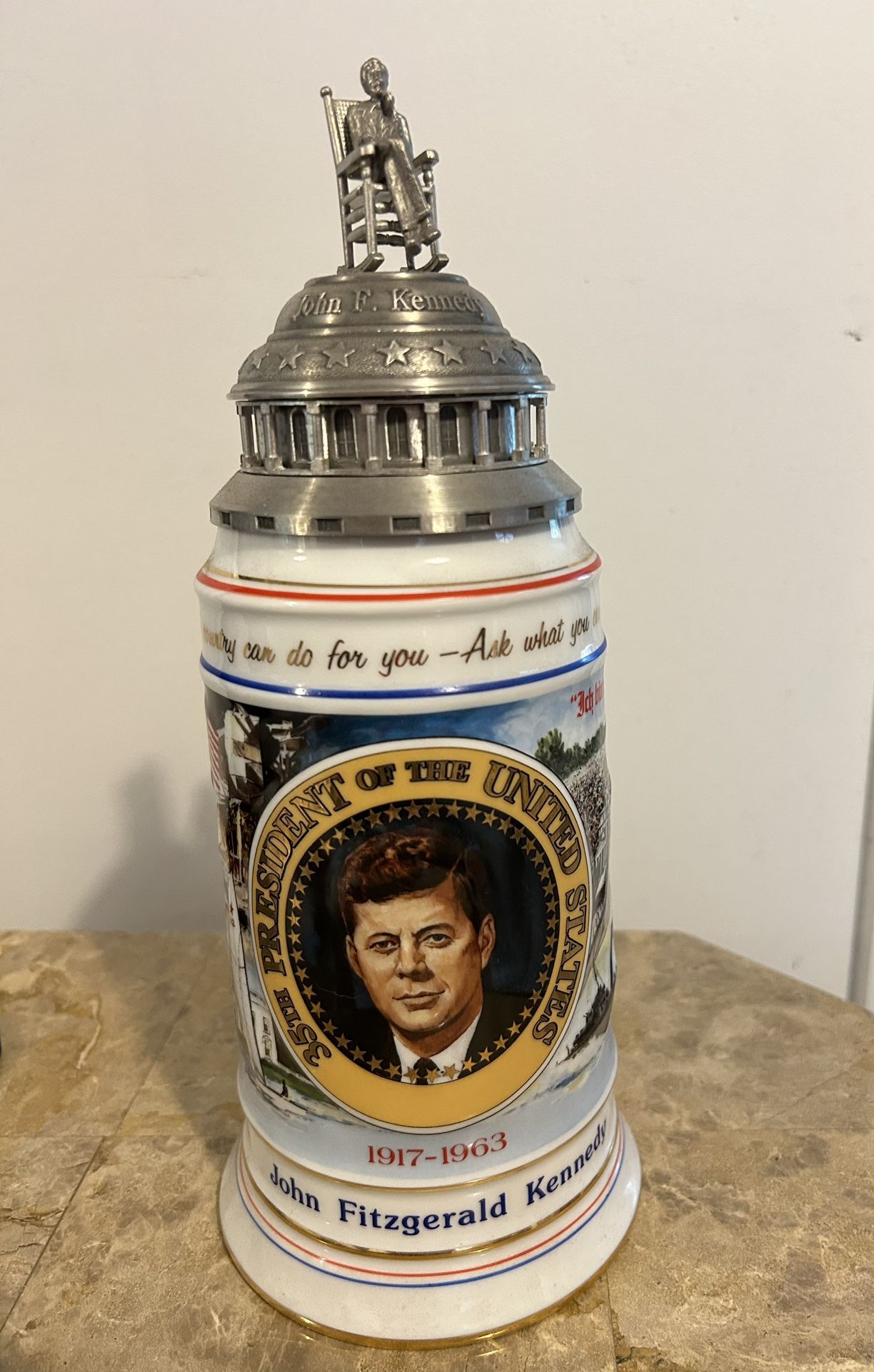 John F. Kennedy Stein