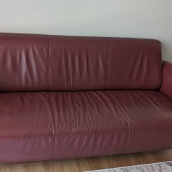 Leather Couch - Good Condition 