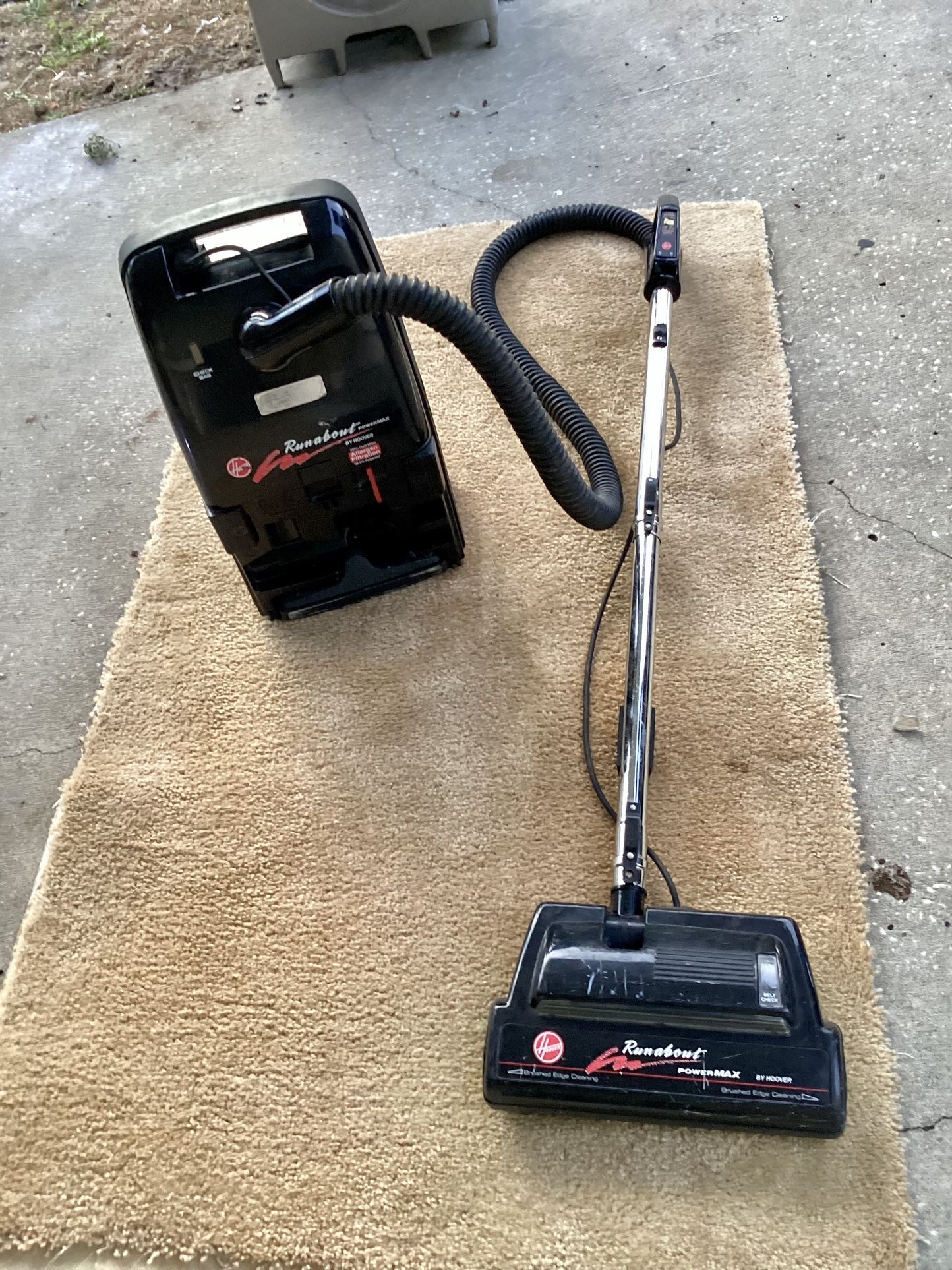 Hoover Runabout Canister Vacuum