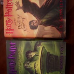 7 Harry Potter Books - See Details Below