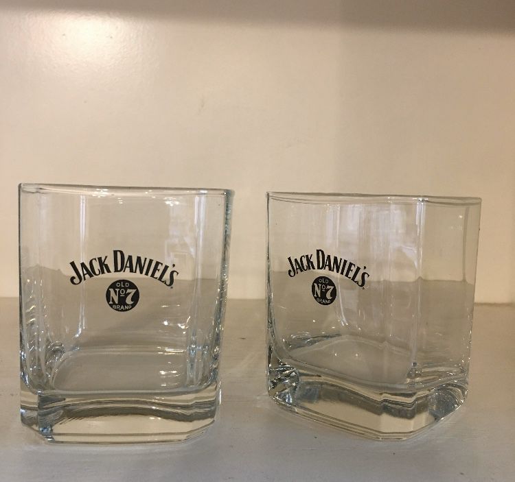 Vintage Jack Daniels Old No7 Shot Glasses