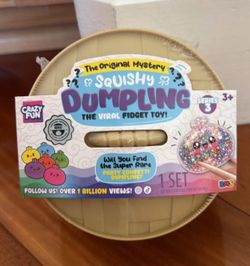 Crazy Fun Mystery Squishy Dumpling Fidget Toy Series 3