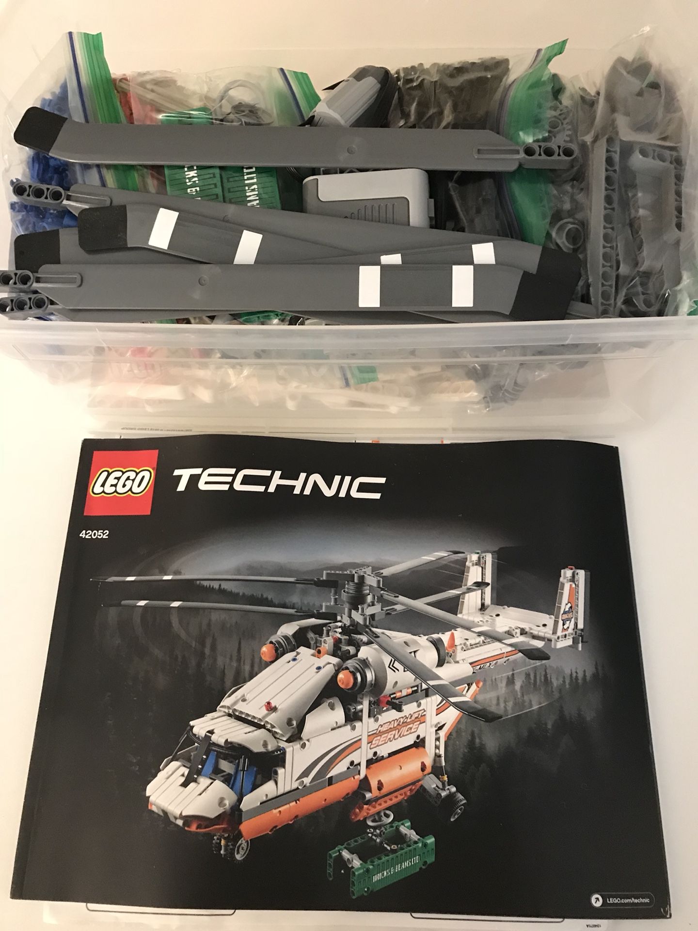 LEGO TECHNIC 42052 HEAVY LIFT HELICOPTER (2 in 1) for CA - OfferUp