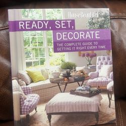 HouseBeautiful: Ready, Set, Decorate - Hardcover Decor Book