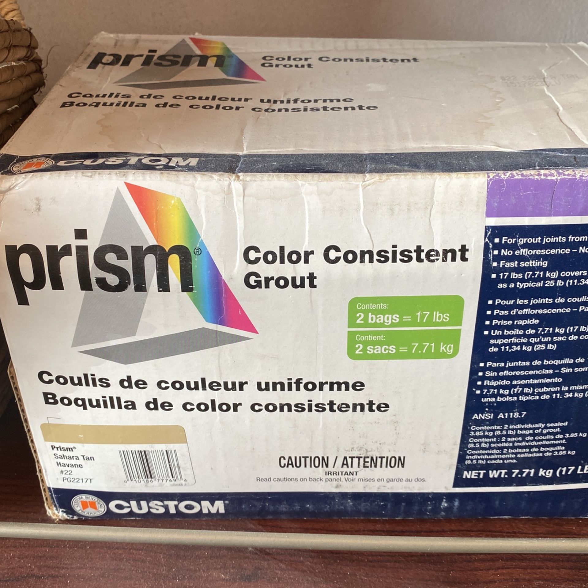 Sahara Tan Grout