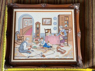 C. Carson Original Vintage Oil Painting 🖼