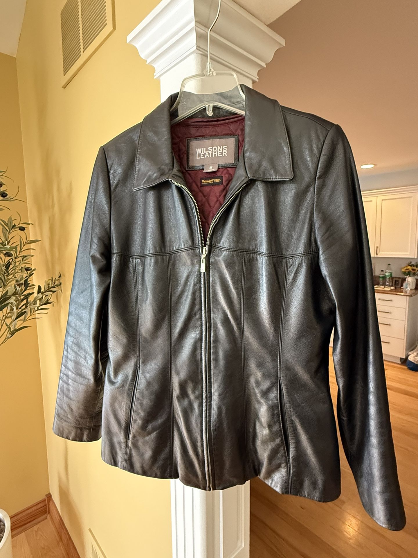 Leather Insulated Jacket