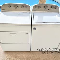 Whirlpool Washer And Electric Or Gas Dryer 90 Day Warranty Some Delivery