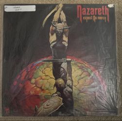 NAZARETH EXPECT NO MERCY by NAZARETH LP ALBUM VINYL A&M RECORDS V,EX C,EX